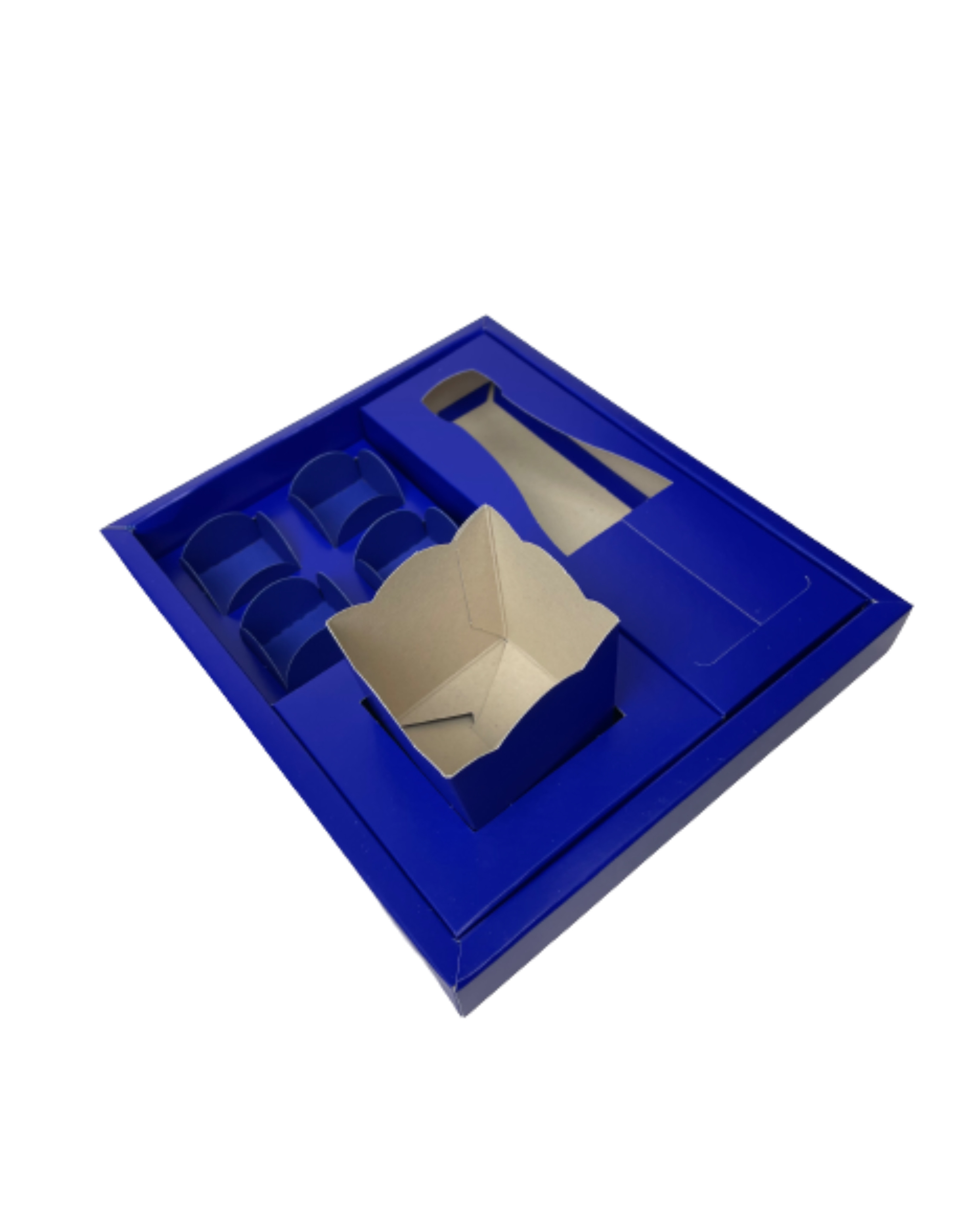 Caixa Kit Surpresa (24,8 x 21,5 x 9 cm) Azul Escuro - 1 Unidade