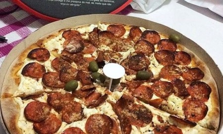 Suporte Para Caixa De Pizza - 500 Peças