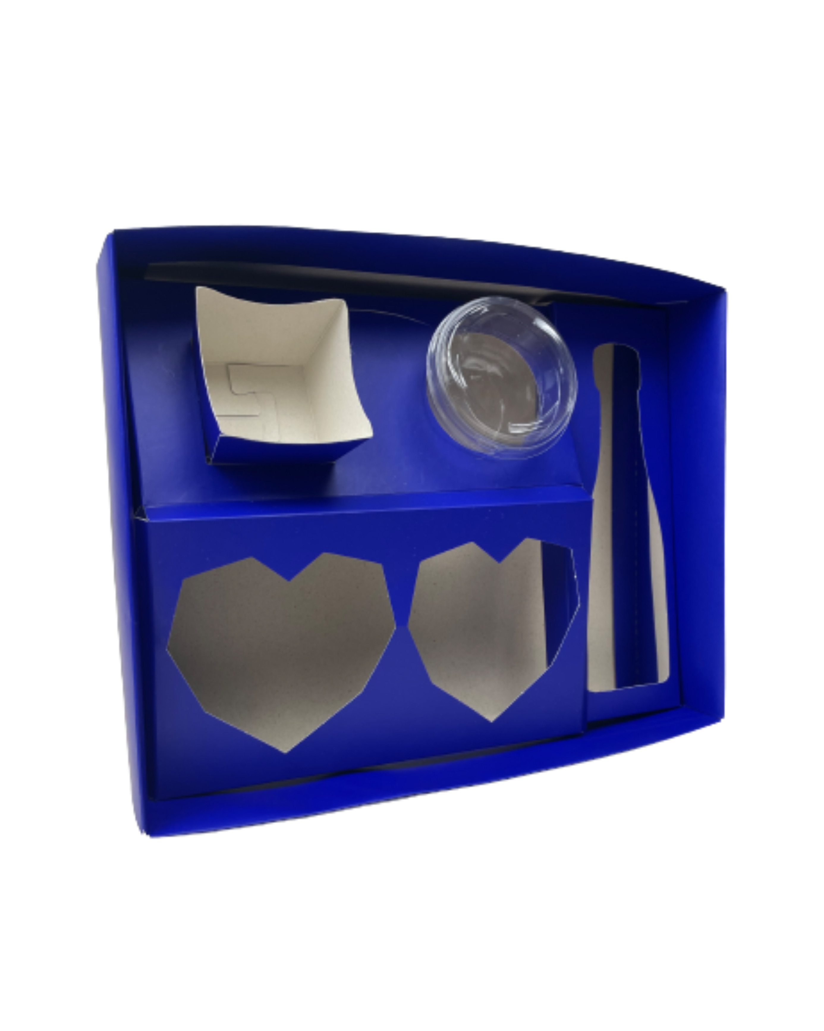 Caixa Kit Surpresa (30 x 23 x 10 cm) Azul Escuro - 1 Unidade