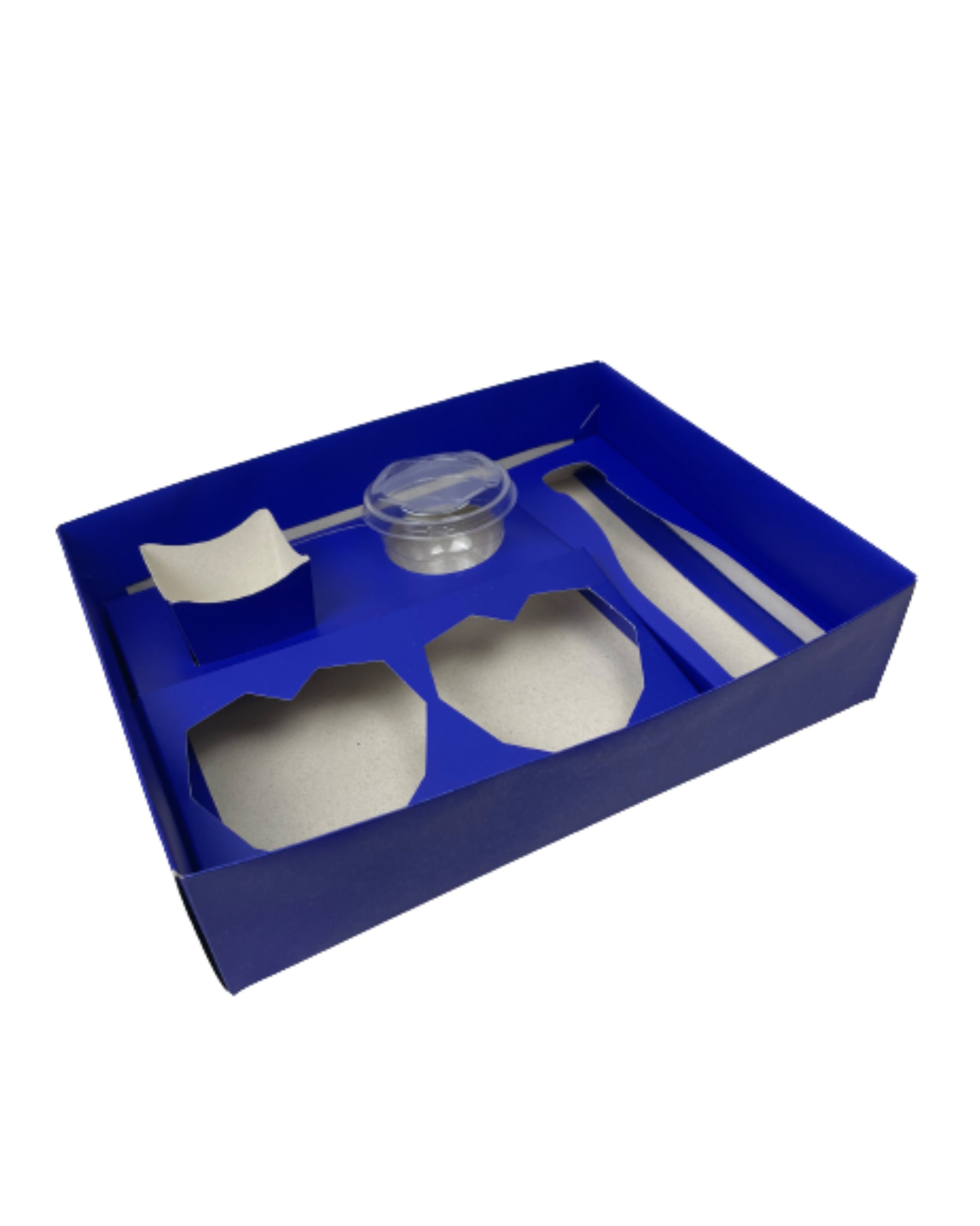 Caixa Kit Surpresa (30 x 23 x 10 cm) Azul Escuro - 1 Unidade
