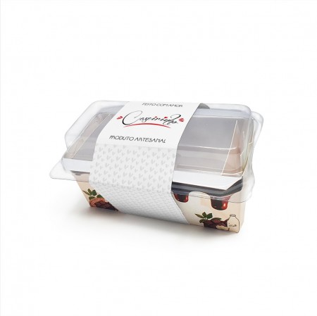 Cinta para o Bolo Forneável 100g caseirinhos Feito Com Amor - 100 unidades