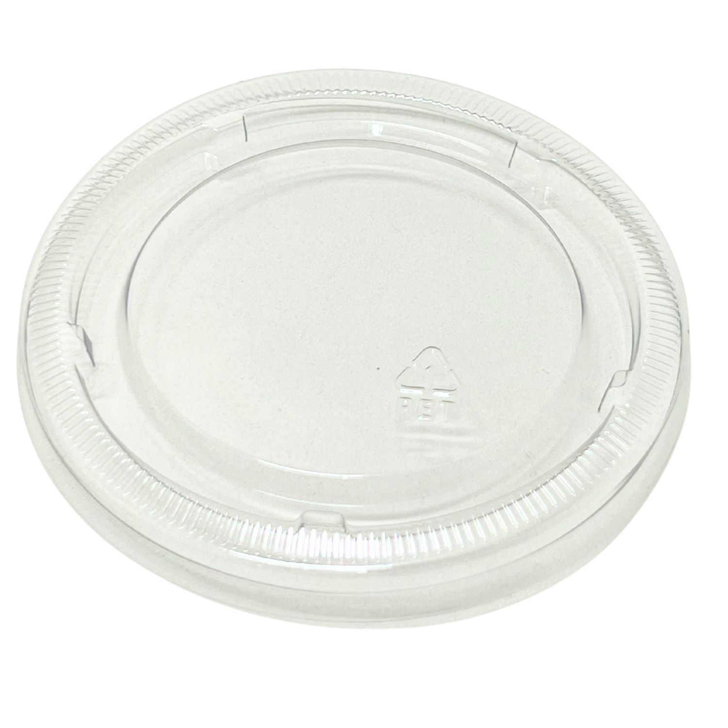Tampa de Plástico Transparente p/ Pote 300 ml - 100 unidades