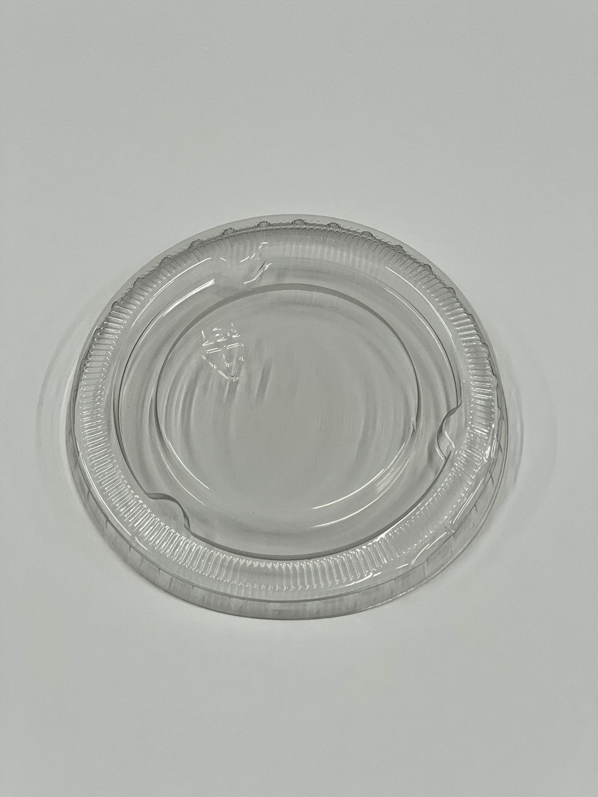 Tampa de Plástico Transparente p/ Pote 300 ml - 100 unidades
