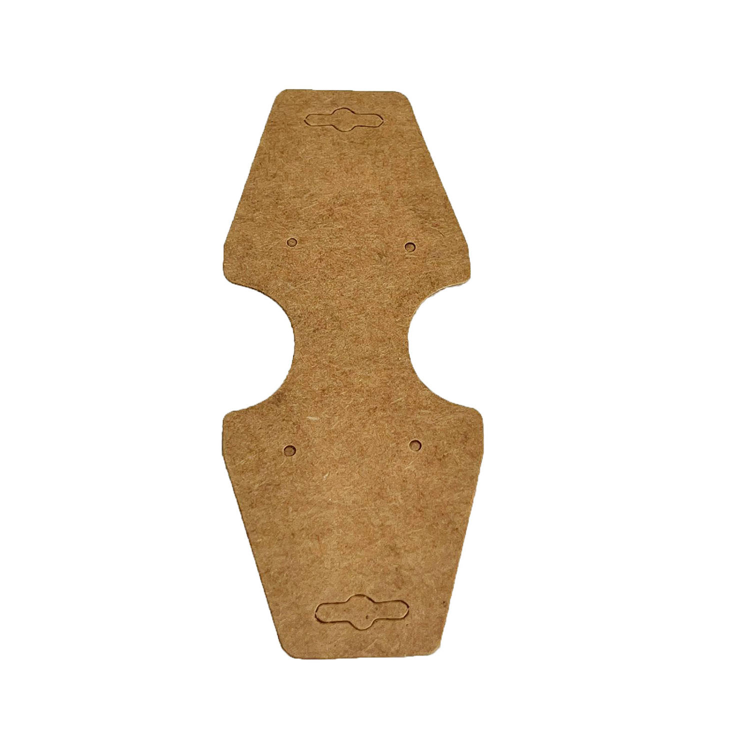 Tag Dobravel p/ Brincos Kraft (5 x 6 cm) 100 Unidades