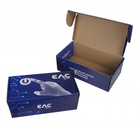 Caixa p/ Ecommerce Empastada ( 21 x 11 x 7 cm ) Personalizada