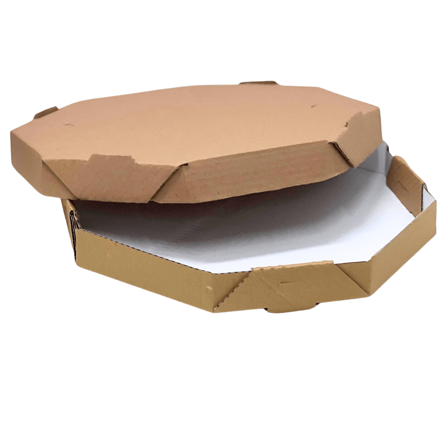Caixa papelão Pizza Oitavada 35 cm lisa - 50 Unidades