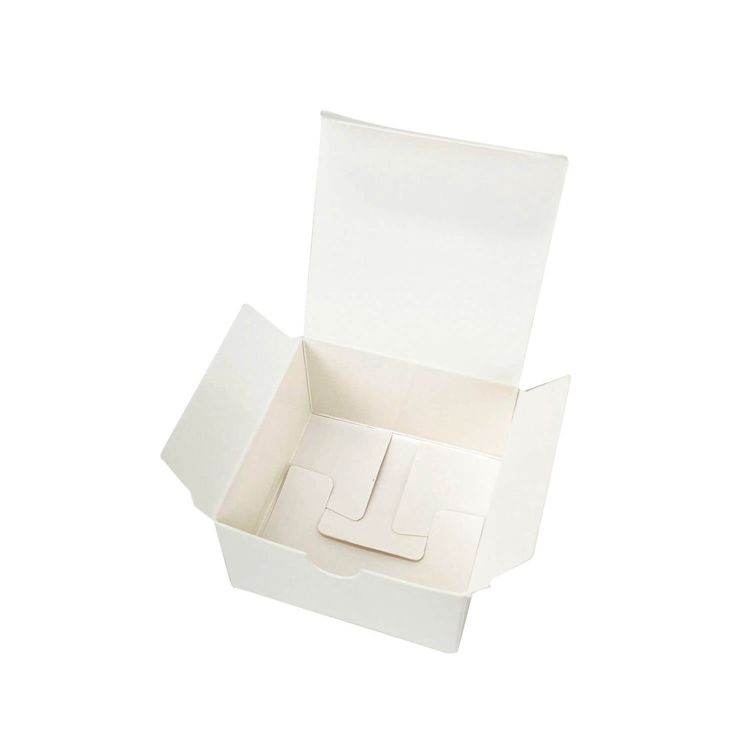 Embalagem Para Doces (7 x 7 x 4 cm) Linha Branca - 100 Unidades