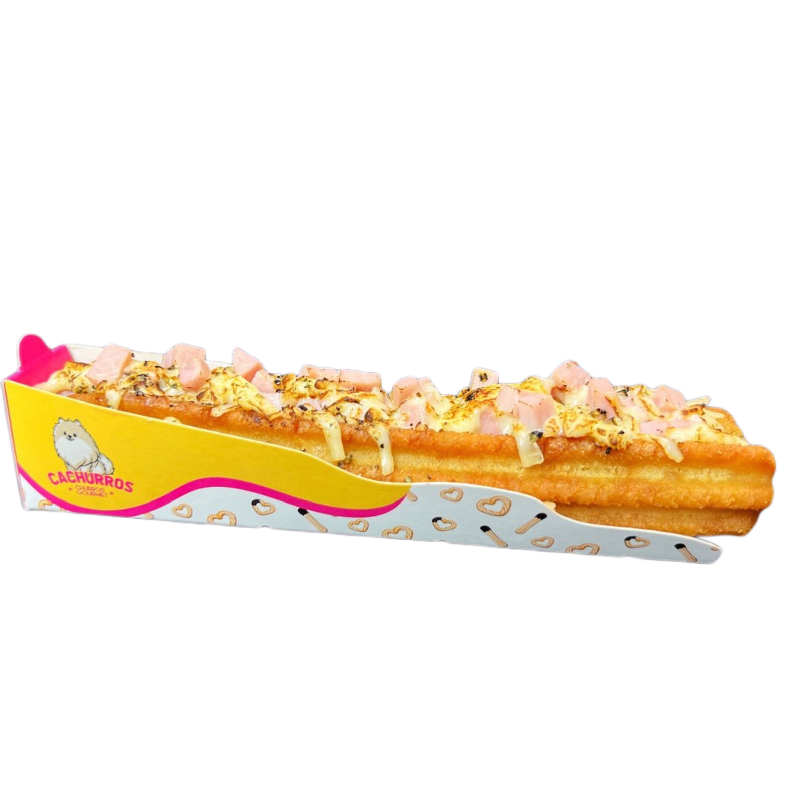 Embalagem Base para Churros (28 x 4 x 3 cm) Personalizado