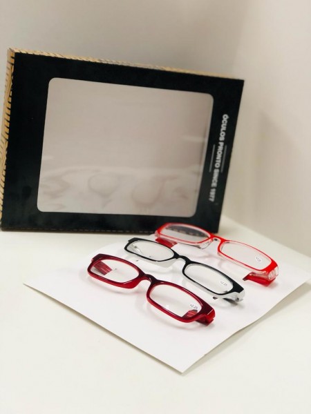 Embalagem para óculos com visor de acetato (25 x 18 x 3 cm) c/ berço Personalizado