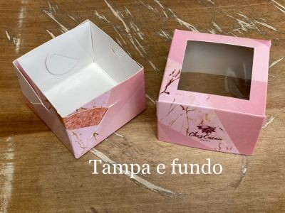 Embalagem Multiuso para Doces (8 x 8 x 10 cm) Personalizada