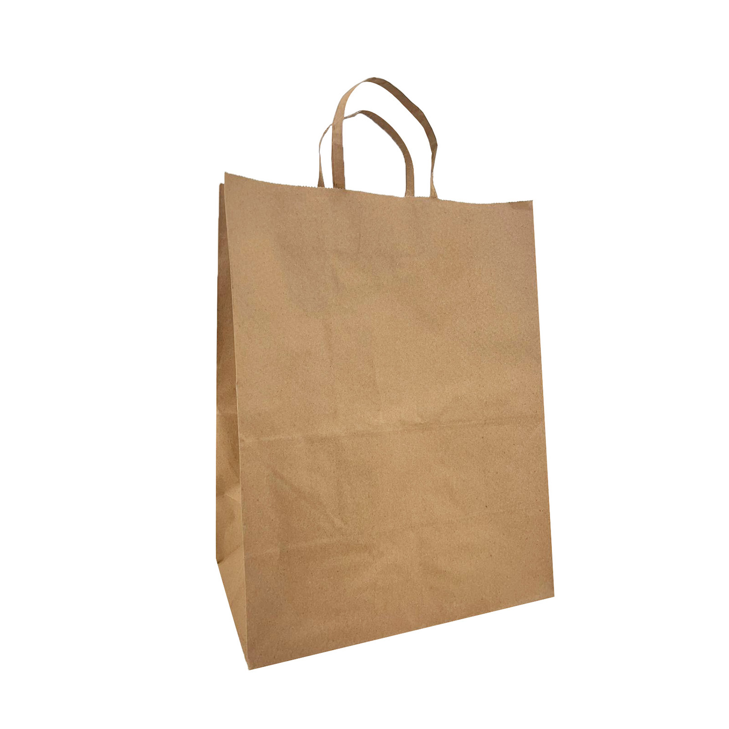 Sacola Kraft Lisa c/ Alça Americana 90grs (31 x 19 x 39 cm) - 100 Unidades