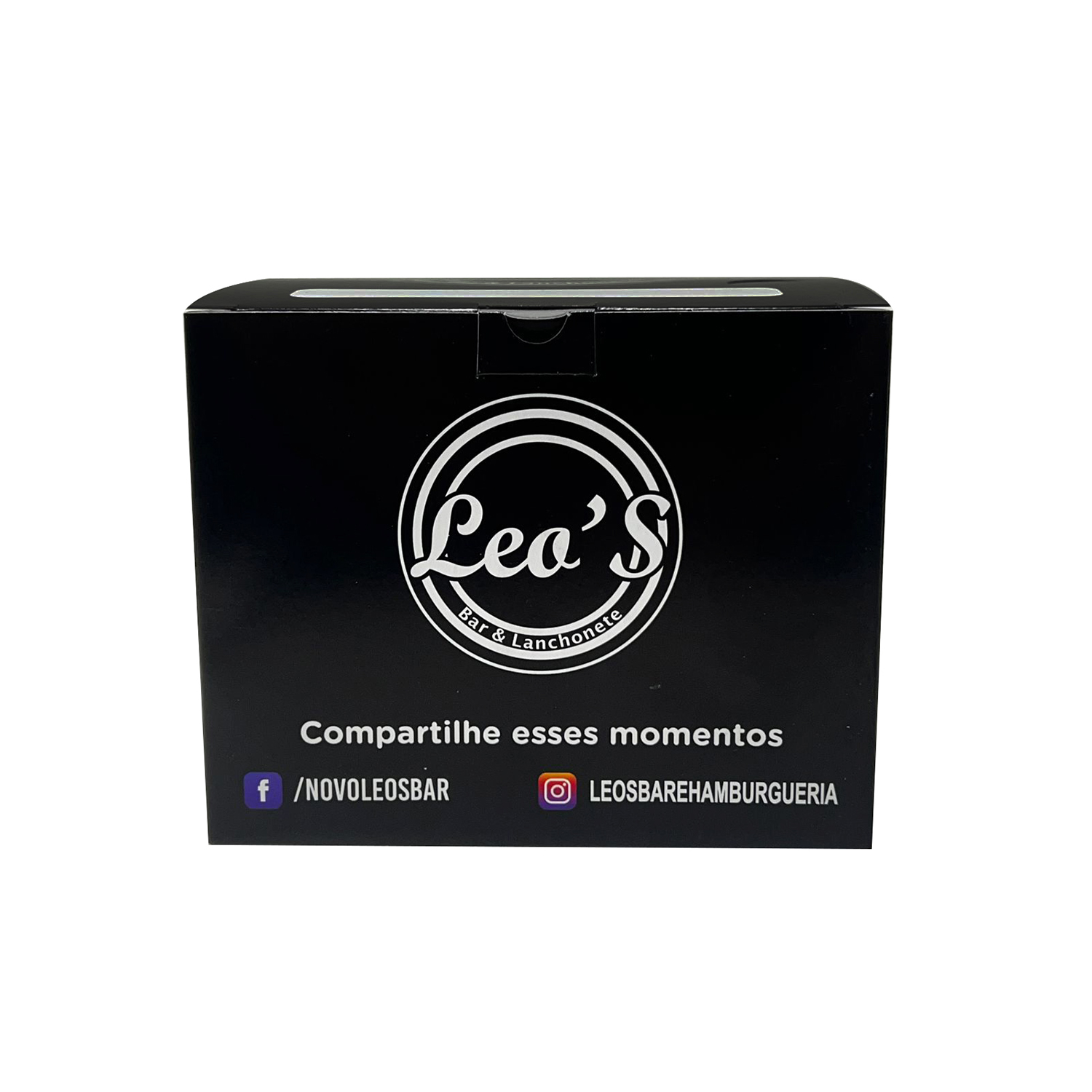 Embalagem Para Lanche Gourmet Plus Empilhavel (12,5 x 12,5 x 9 cm) Personalizada