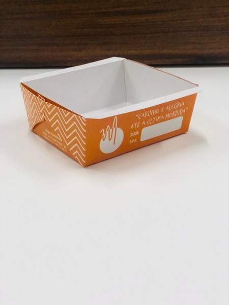 Forma Forneável para brownie sem tampa (10 x 8 x 4 cm) Personalizada