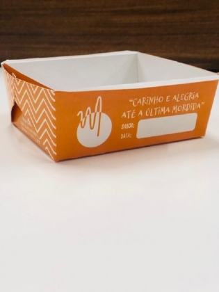 Forma Forneável para brownie sem tampa (10 x 8 x 4 cm) Personalizada
