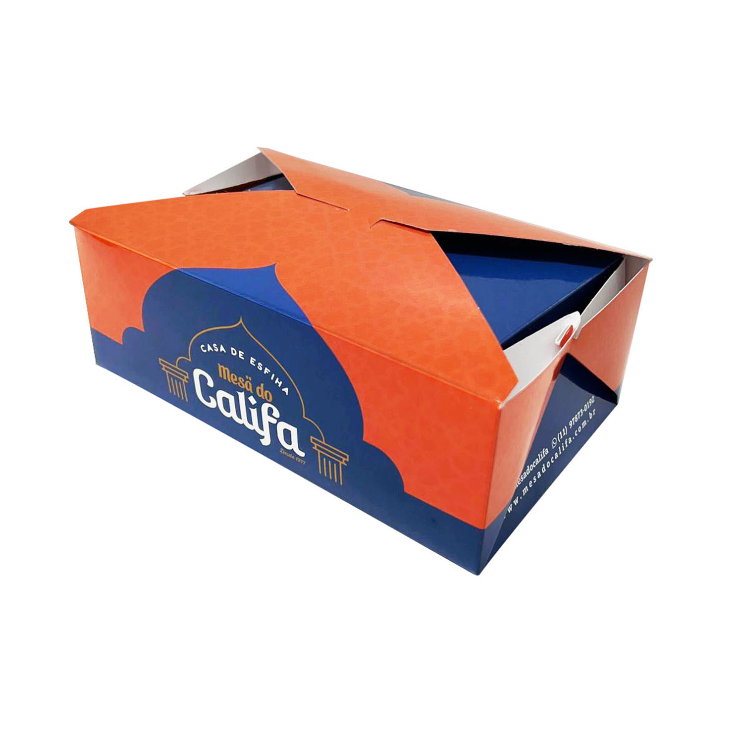 Caixa Antivazamento c/ Laminação Interna (20 x 12 x 7 cm) Personalizada