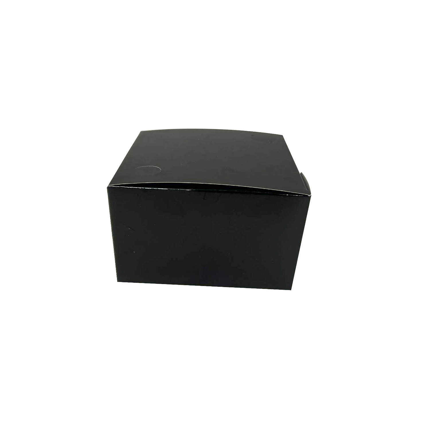 Embalagem Lanche Gourmet Linha Preta Empilhavel - 100 Unidades