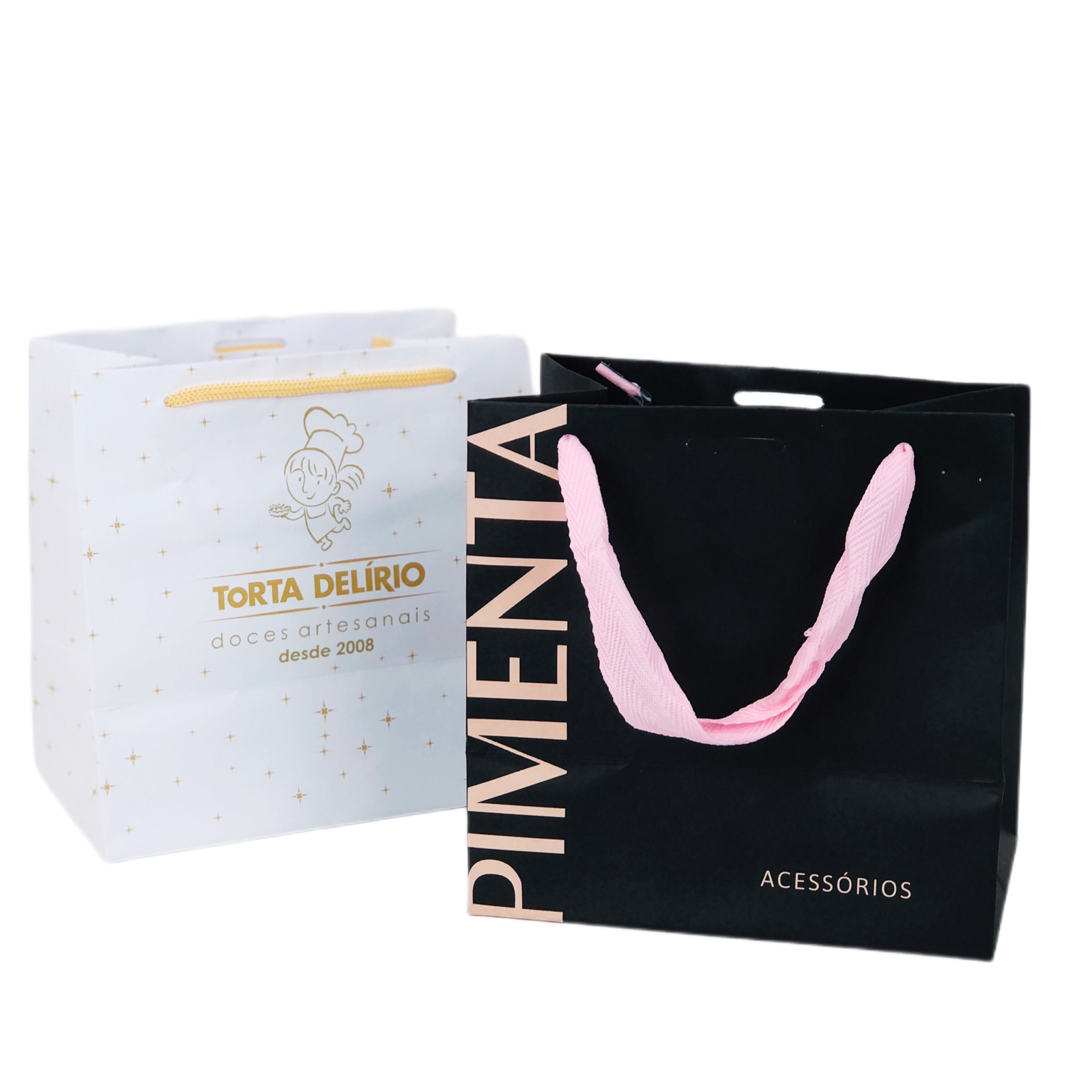 Sacola Offset 180g (17 x 11 x  17 cm) Personalizada