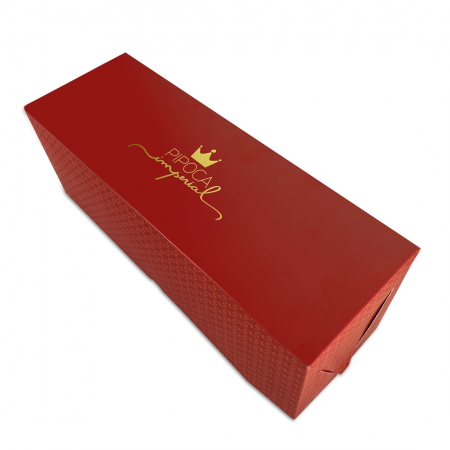 Embalagem Pipoca Gourmet (31 x 11 x 11 cm) Personalizada