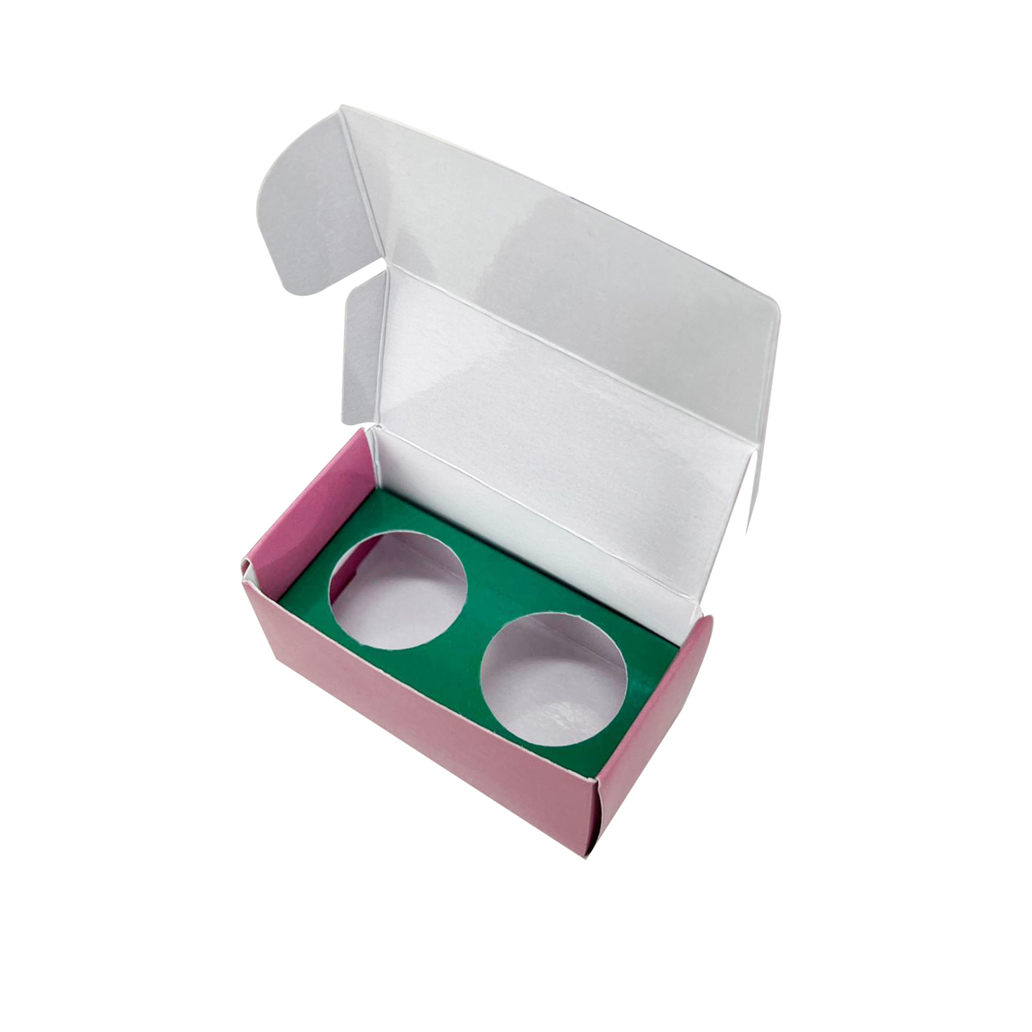 Embalagem para 02 Brigadeiros (7 x 3,5 x 3,5 cm) Personalizada