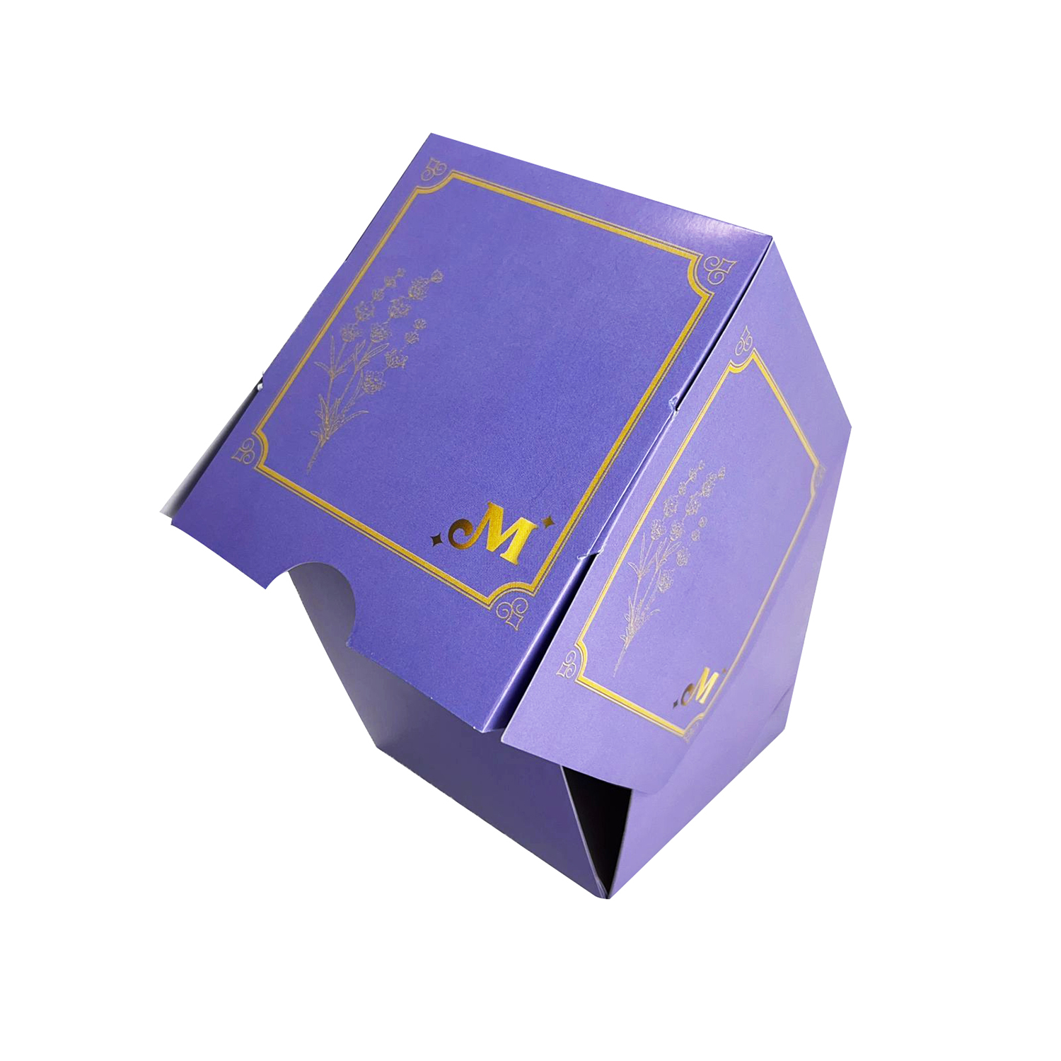 Caixa Para Mini Bolo C/ Berço (10 x 10 x 12 cm) Personalizada