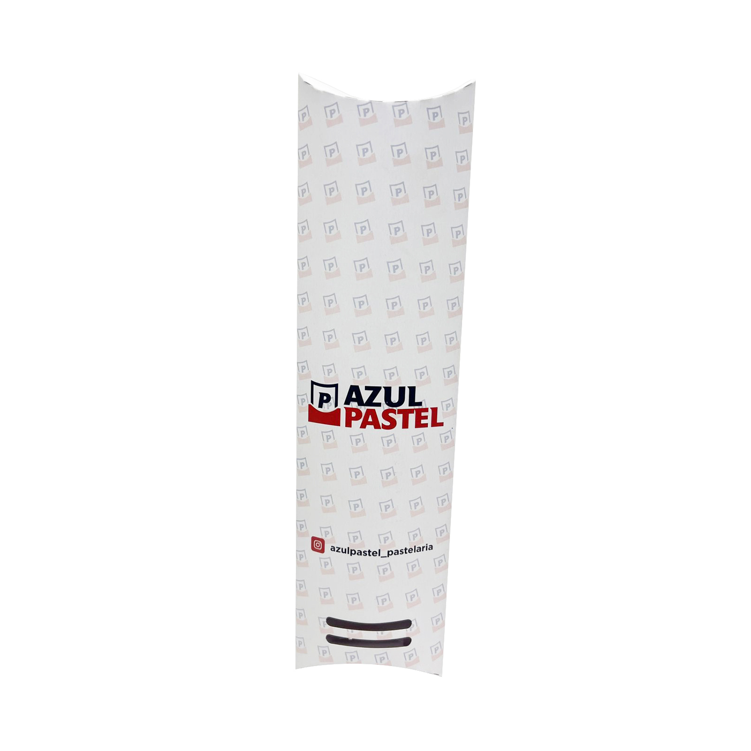 Embalagem Pizza Envelope Wrap (8 x 2,5 x 25 cm) Personalizada