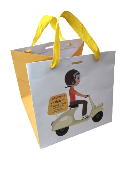 Sacola Offset 180g (22 x 22 x 20 cm) Personalizada