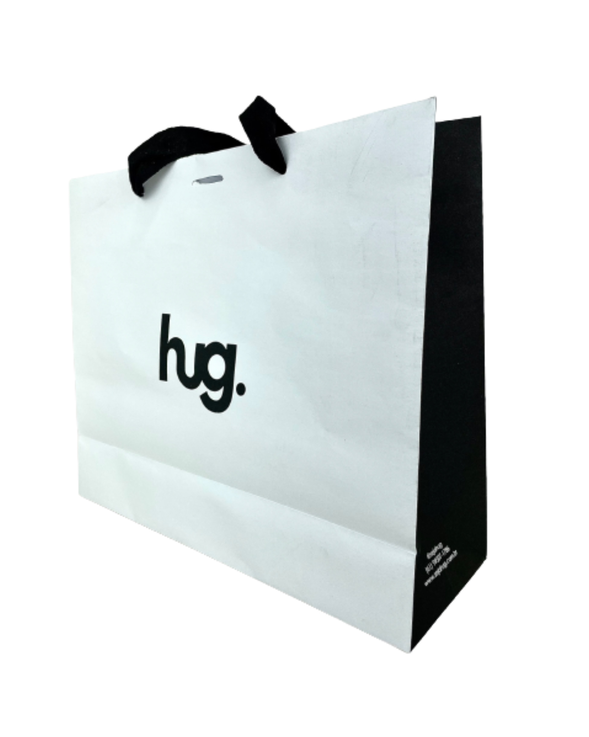 Sacola offset 180g (30 x 10 x 25 cm) alça Personalizada