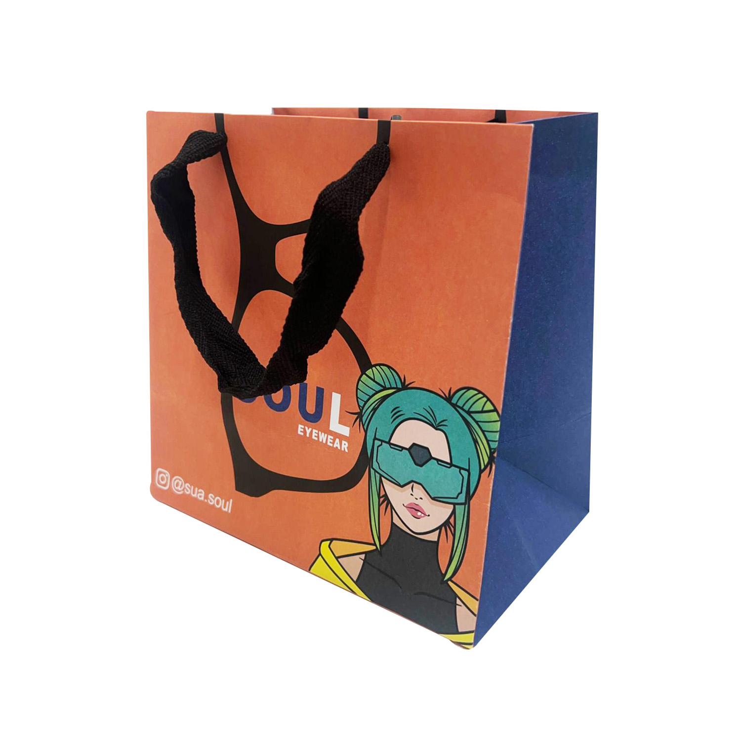 Sacola Offset 180g (18 x 11 x 18 cm) Personalizada