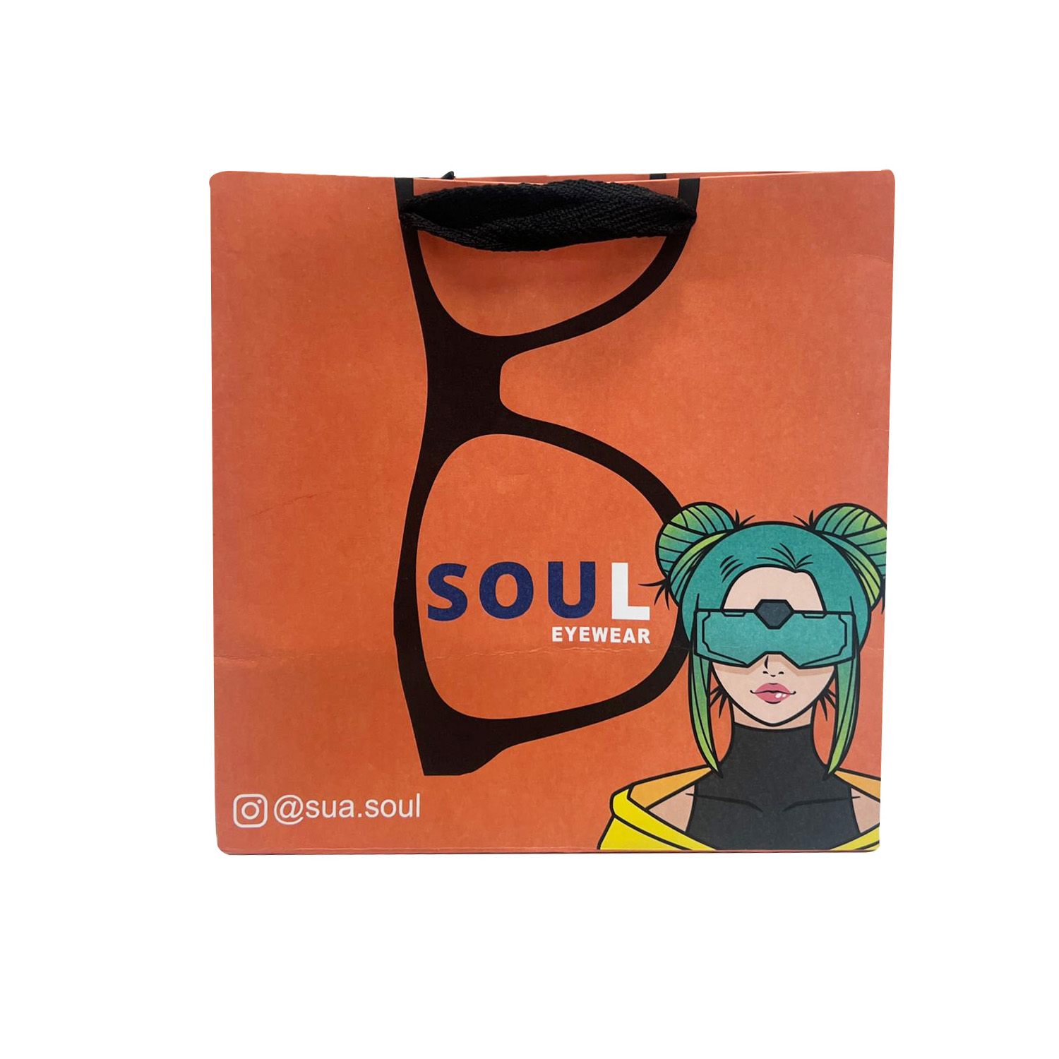 Sacola Offset 180g (18 x 11 x 18 cm) Personalizada