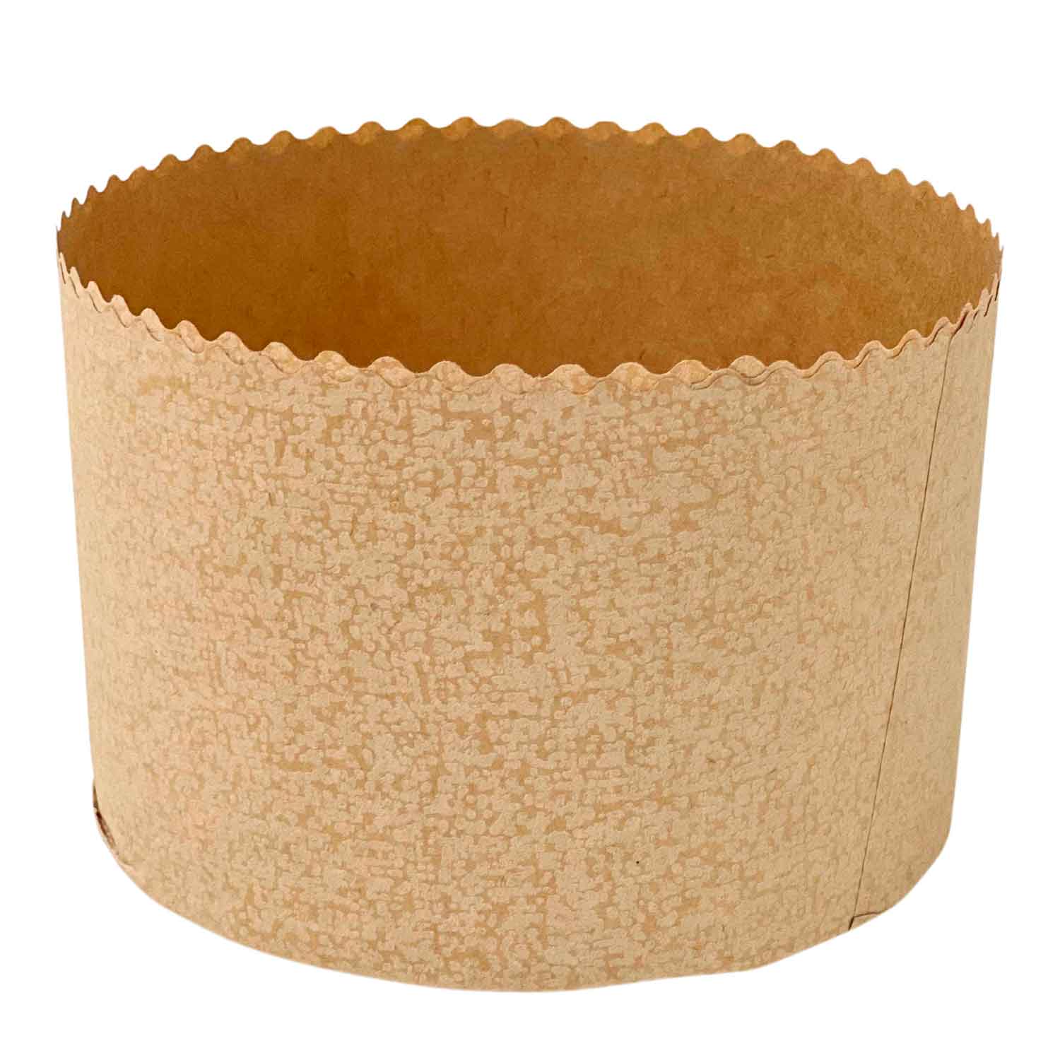 Forma forneável p/ Panetone de 750g (170 x 105) - 100 unidades
