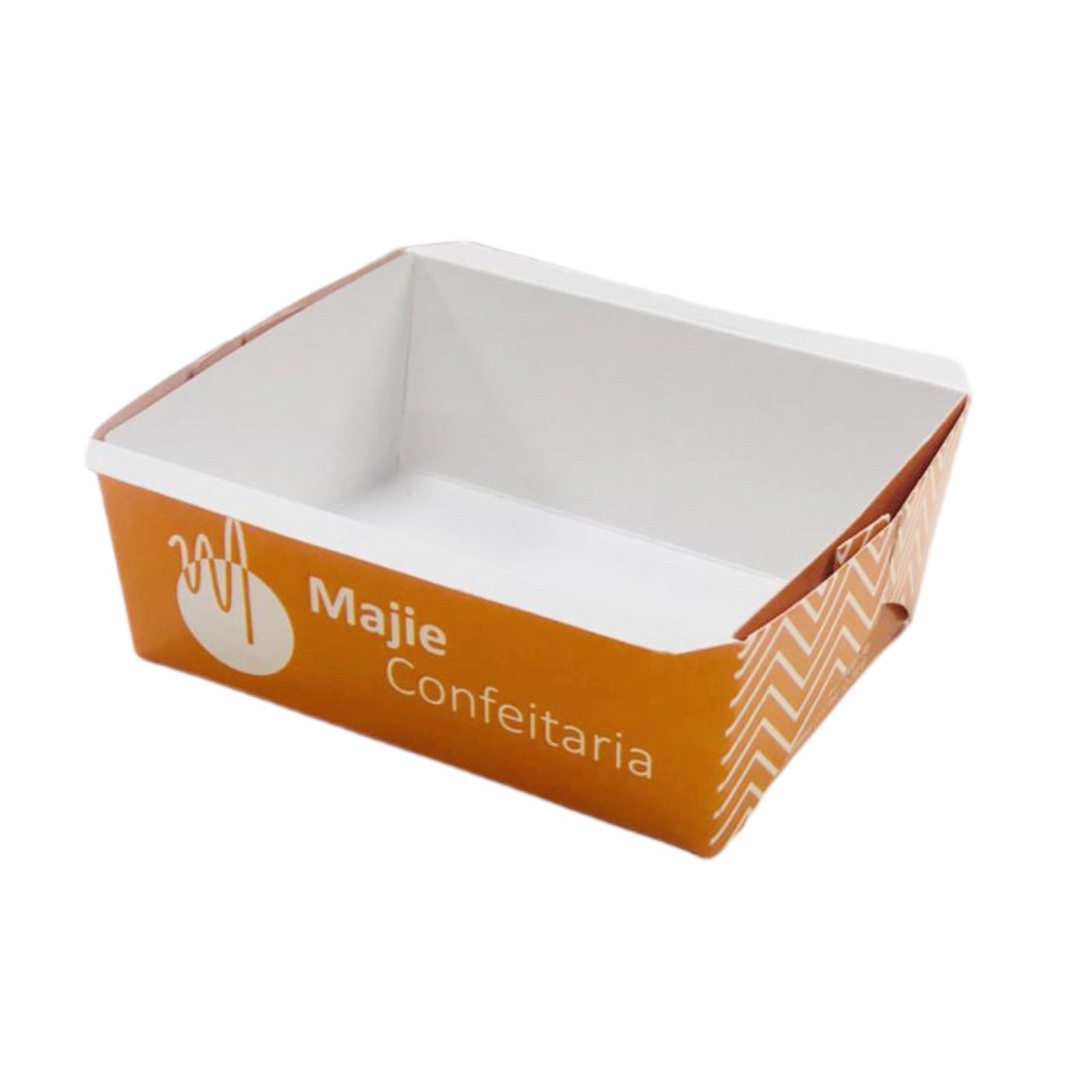 Forma Forneável 90gr c/ laminação interna Sem tampa (9 x 6 x 2,5 cm) Personalizada