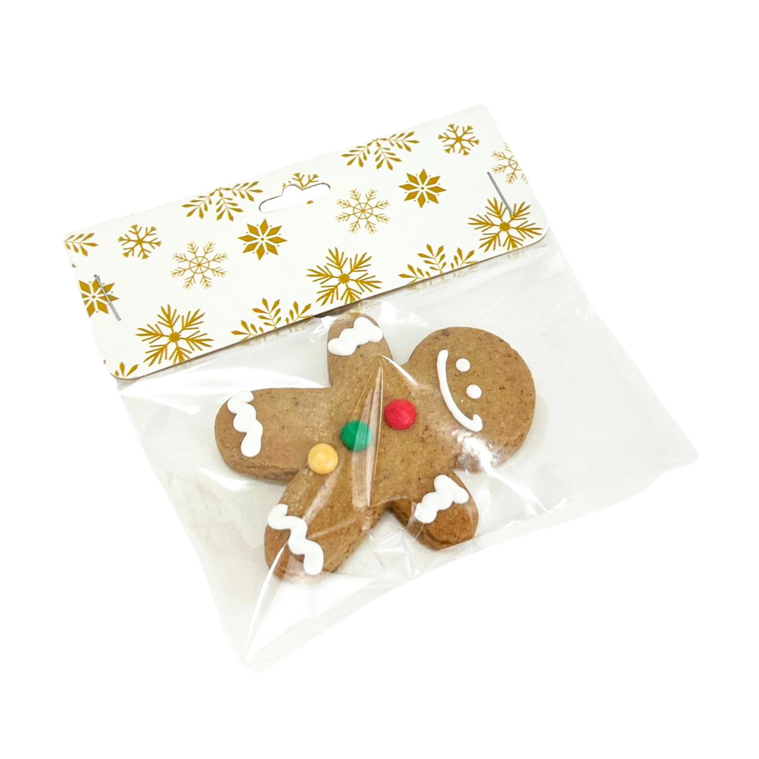Solapa Multiuso (10 x 4 cm) Flocos de Neve - 50 unidades