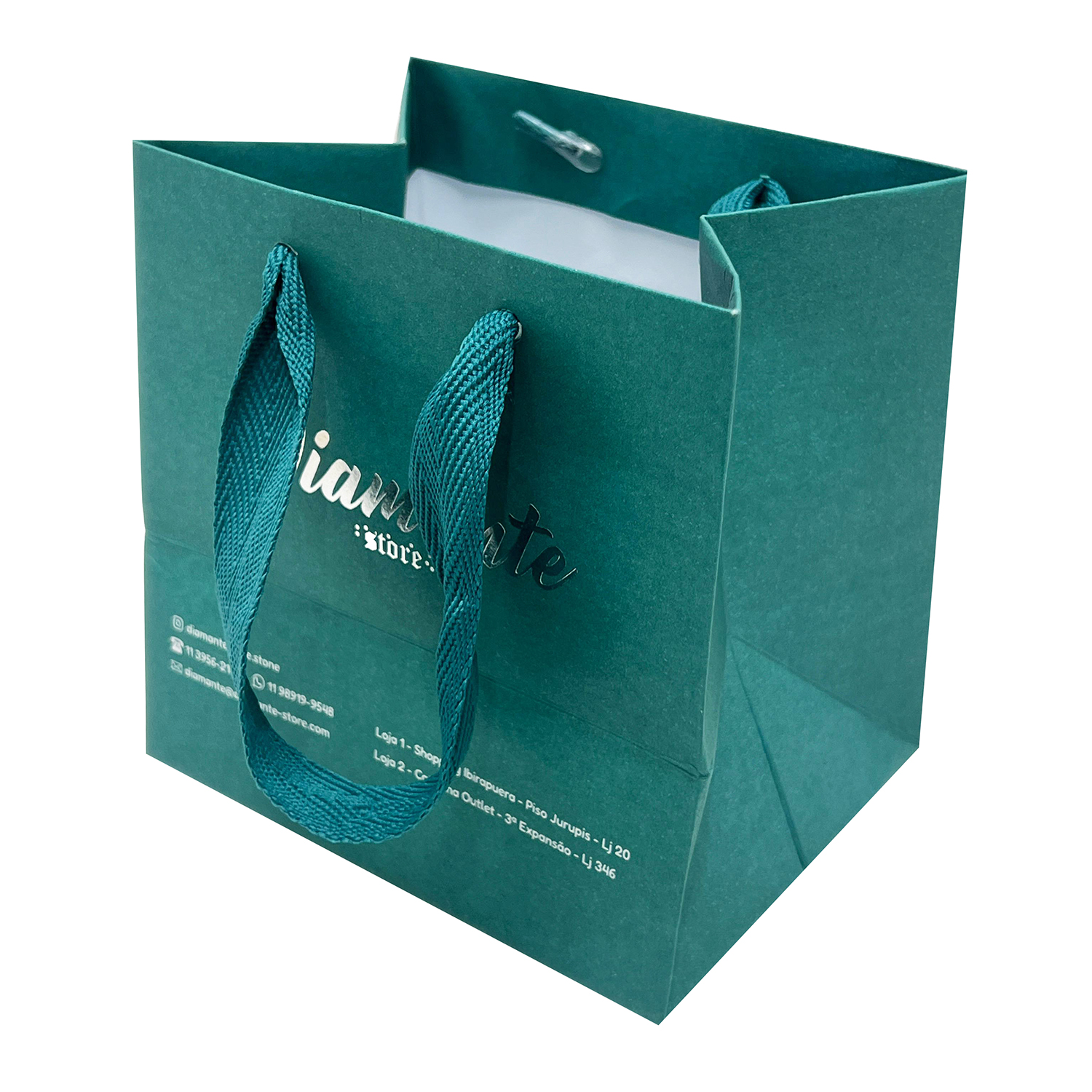Sacola Offset 180g (13 x 10 x 13 cm) Personalizada