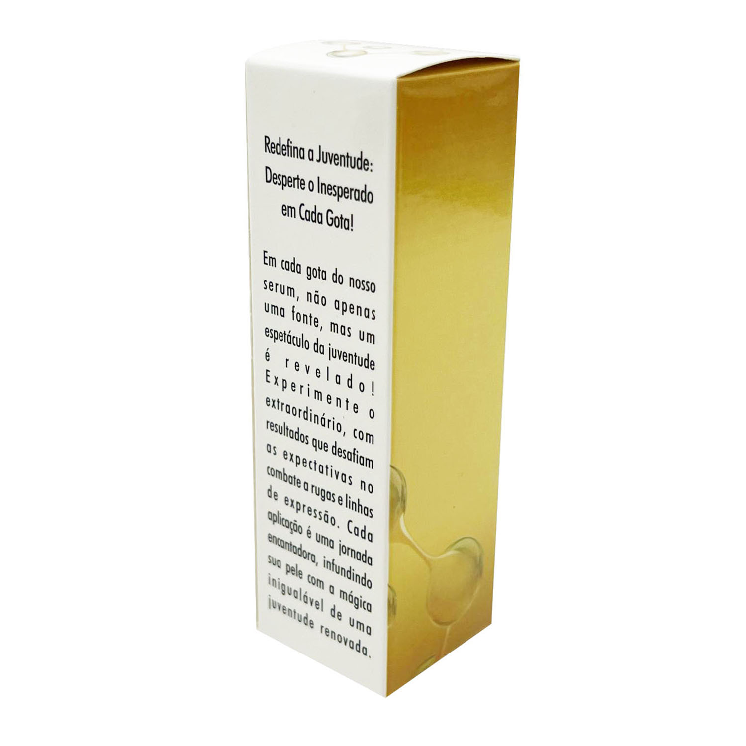 Embalagem para Sérum (3 x 3 x 10 cm) Personalizada