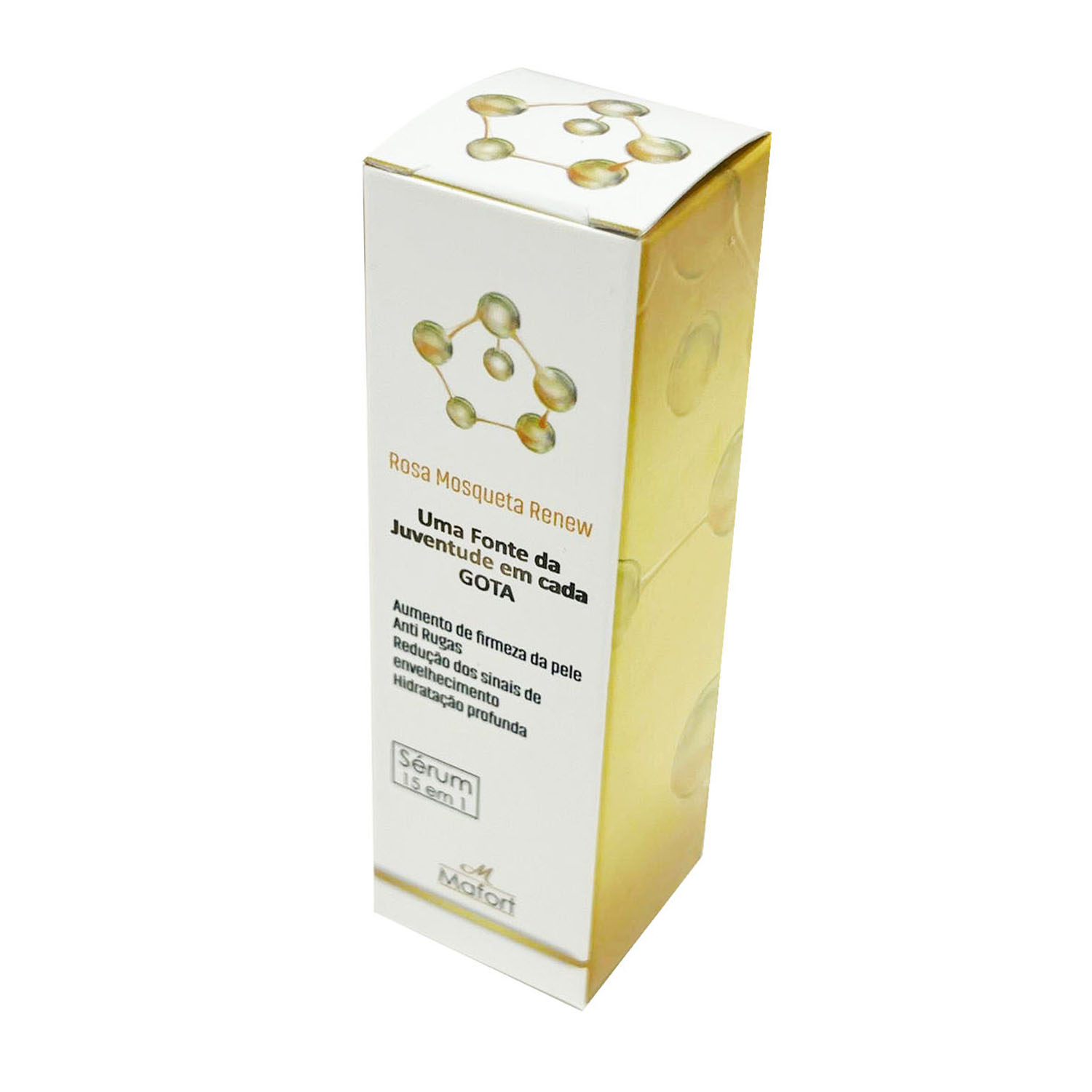 Embalagem para Sérum (3 x 3 x 10 cm) Personalizada