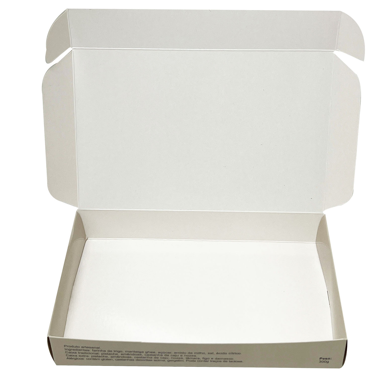 Embalagem p/ doces c/ Laminaçao interna e externa (20,5 x 13 x 3,2 cm) Personalizada