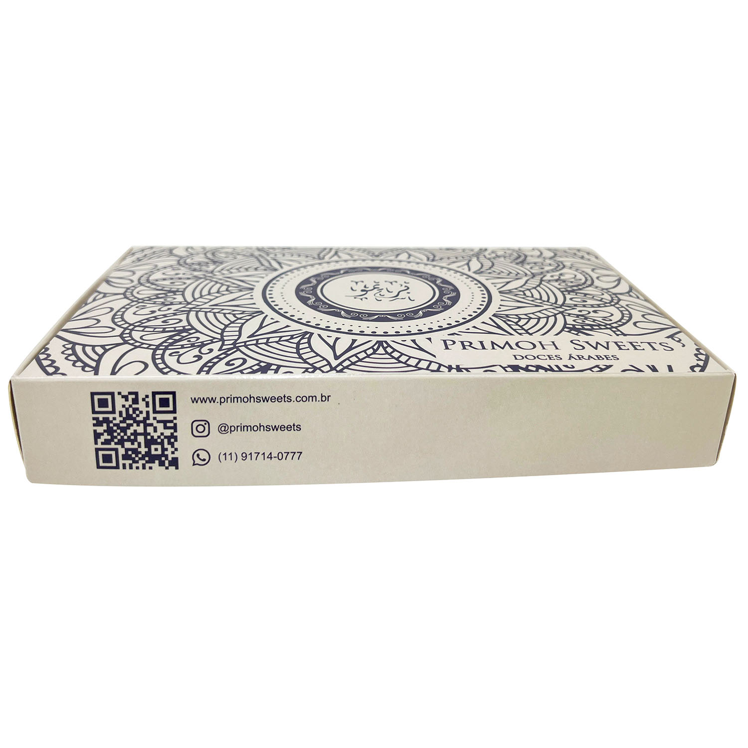 Embalagem p/ doces c/ Laminaçao interna e externa (20,5 x 13 x 3,2 cm) Personalizada
