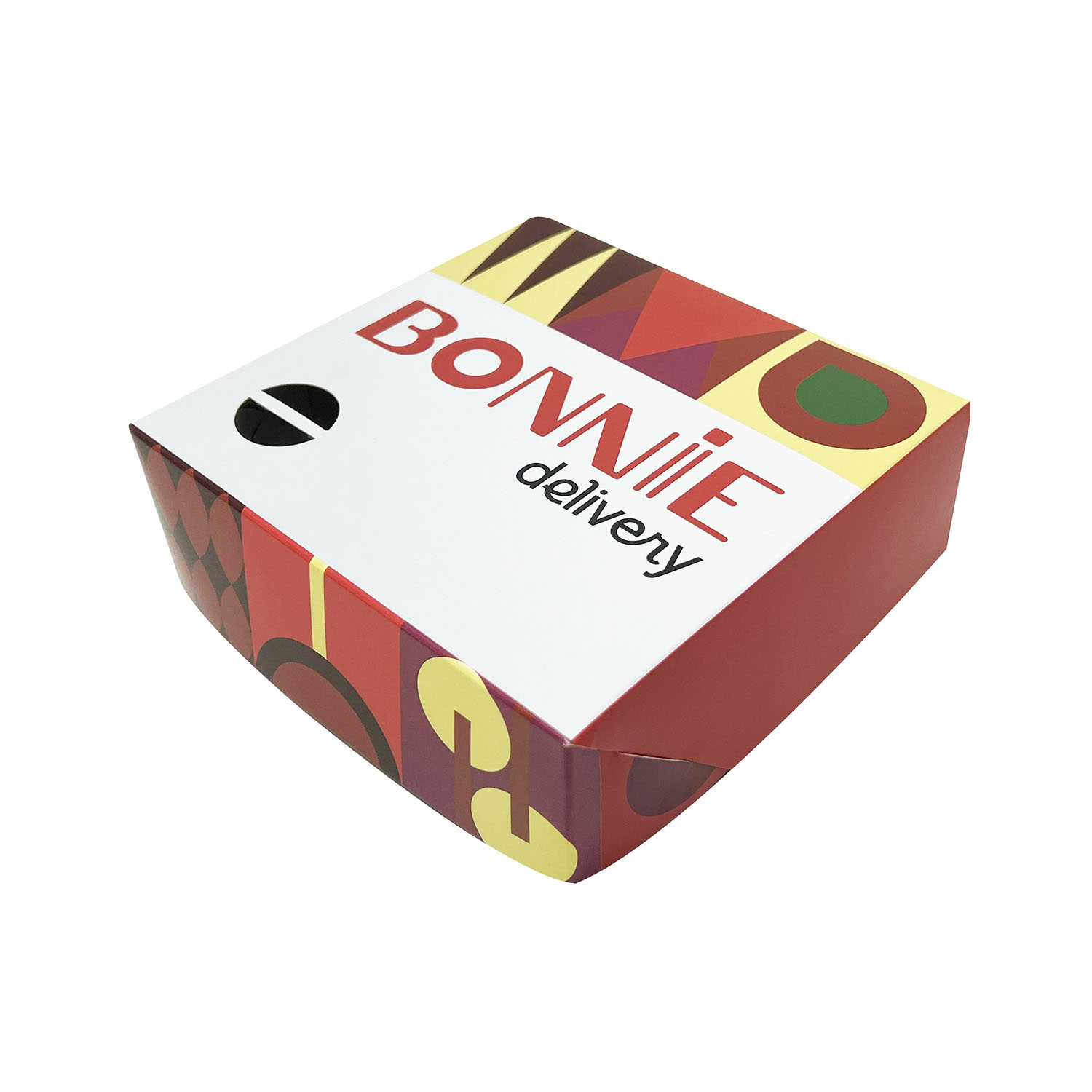 Embalagem Para Focaccia (15 x 15 x 5 cm) Personalizado