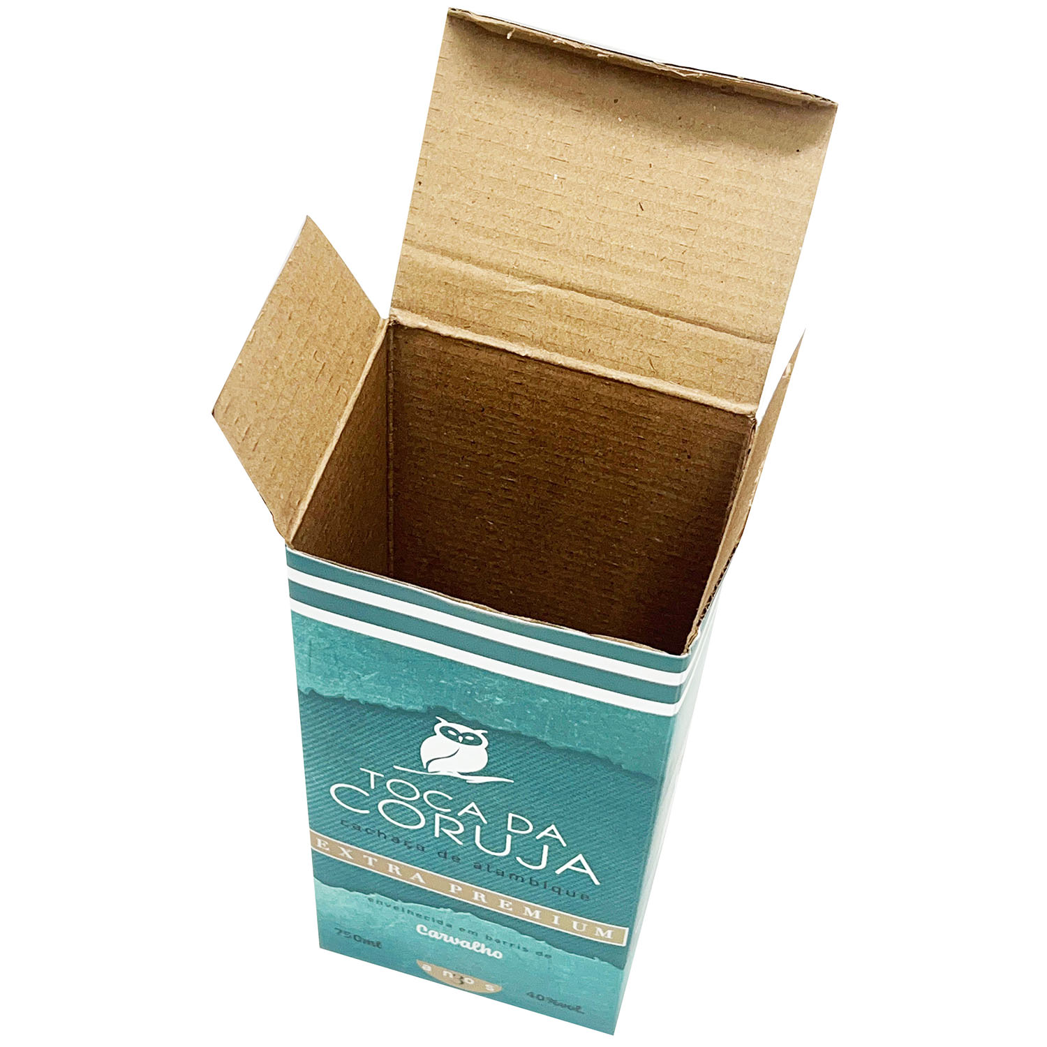 Caixa empastada para Bebida (10 x 8 x 22 cm) Personalizada