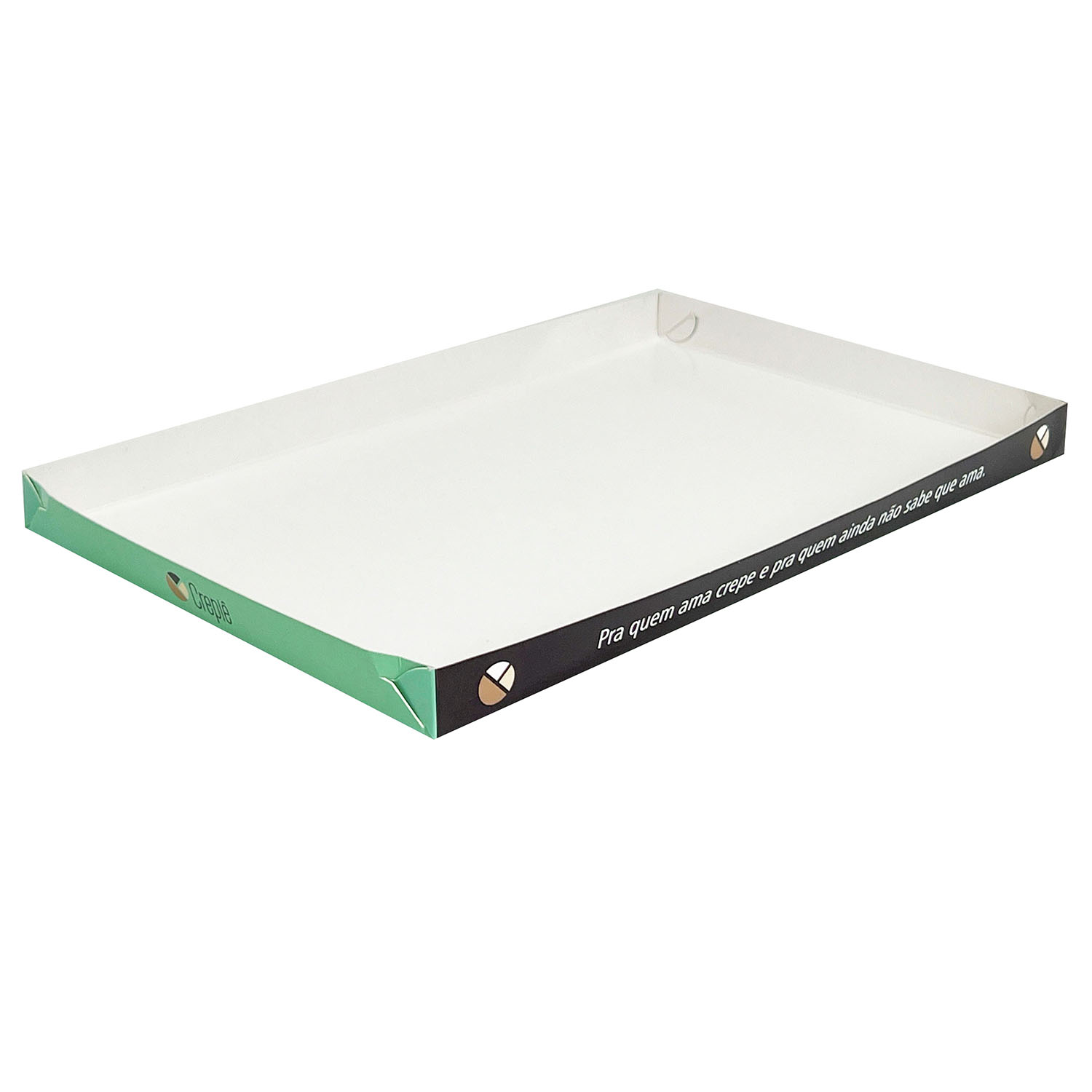 Embalagem Bandeja c/Laminação interna (30 x 19 x 3 cm) Personalizada