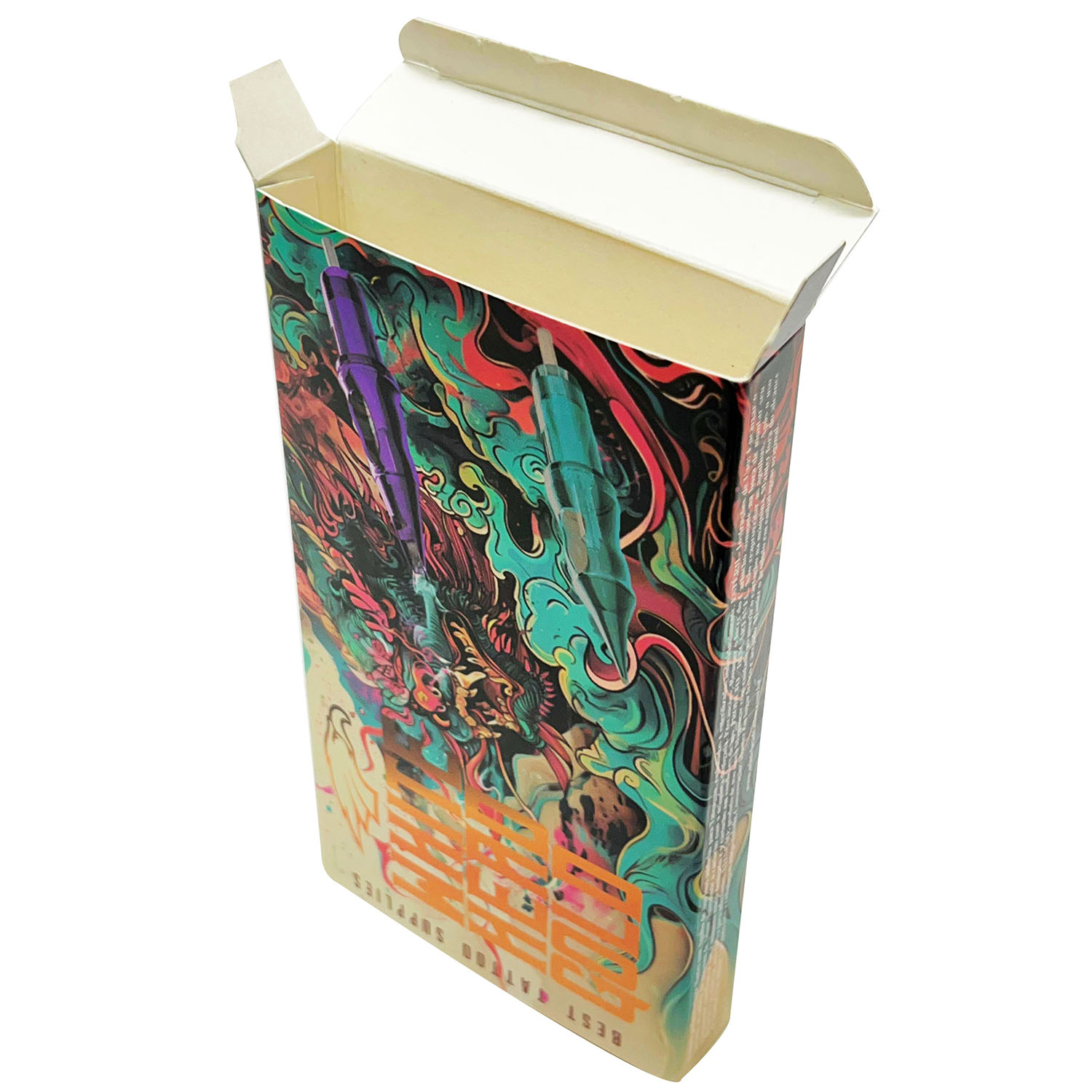 Embalagem Para Agulhas de tatuagem (16,5 x 9 x 2 cm) Personalizada