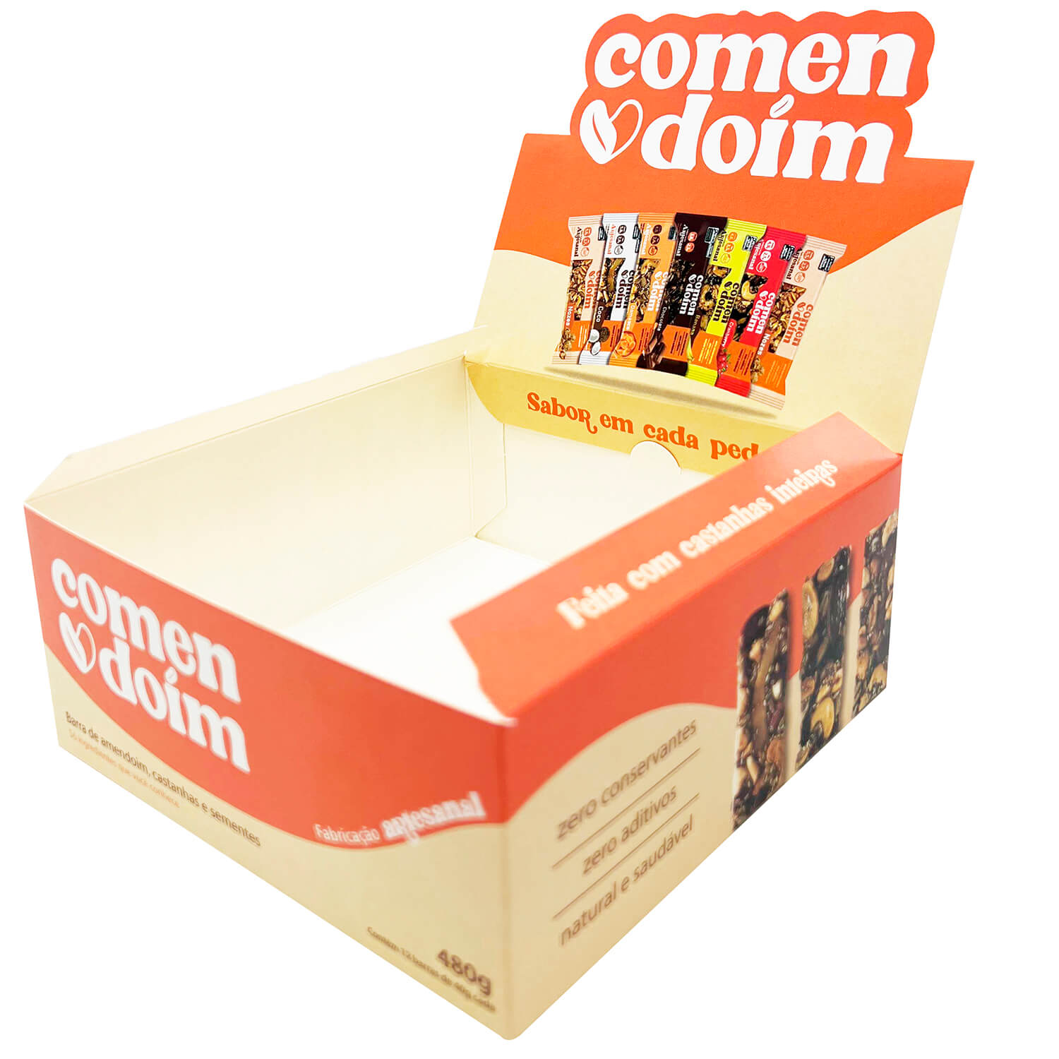 Embalagem Display (15,5 x 15 x 6,5 cm) Personalizada