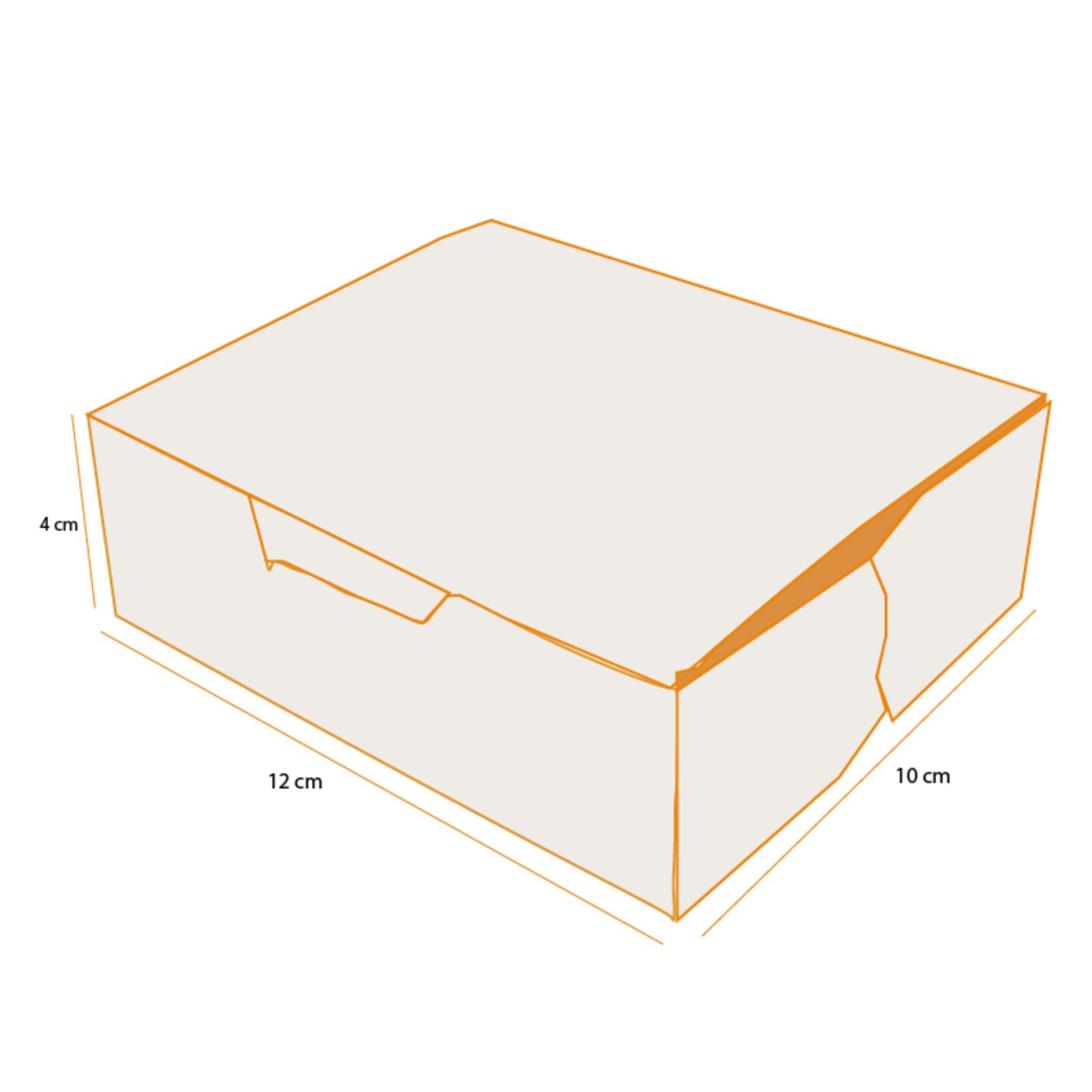 Embalagem Delivery Individual   (12x10x4cm) - 1.000 Unidades VENDA APENAS PARA FRANQUEADOS CAFÉ CONCEITO