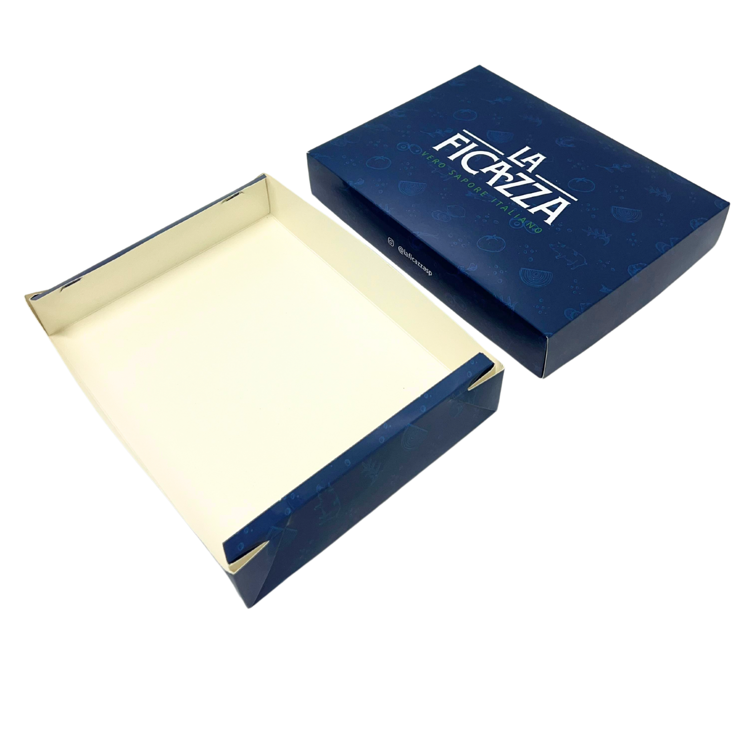 Embalagem Tampa e fundo c/Laminação interna (26 x 19,5 x 4,5 cm) Personalizada