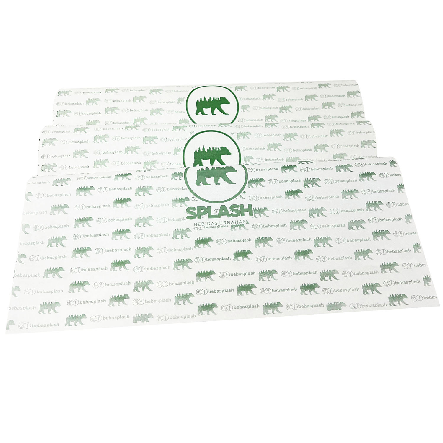 Folha Antigordura (40 x 28 CM) - 5.000 Unidades - FRANQUEADOS BEBA SPLASH