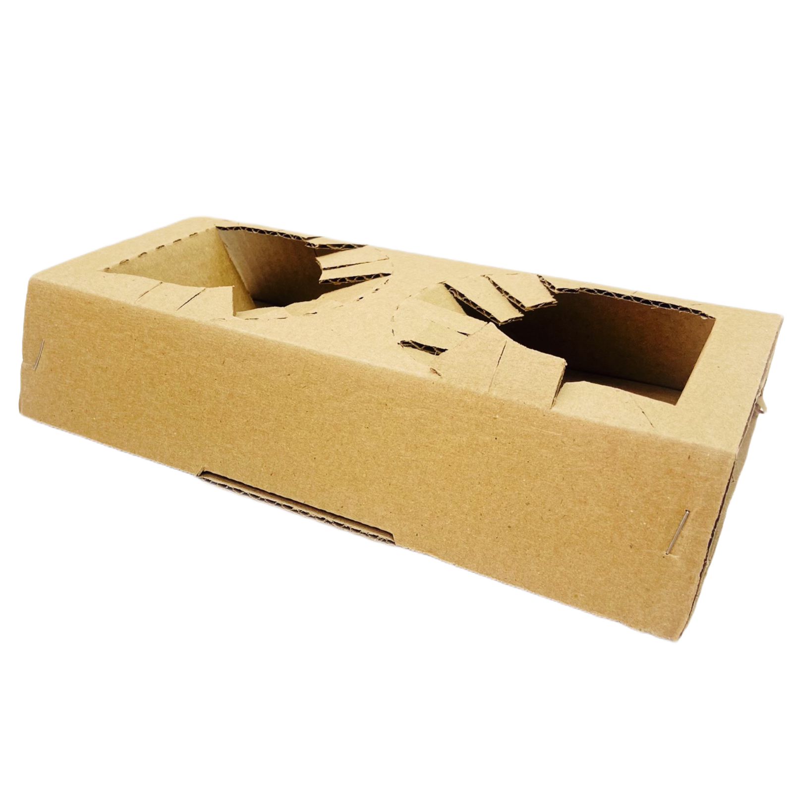 Suporte para 02 copos de papelão 24,5 x 13,5 x 5- 500 unidades VENDA APENAS PARA FRANQUEADOS FRUTARIA