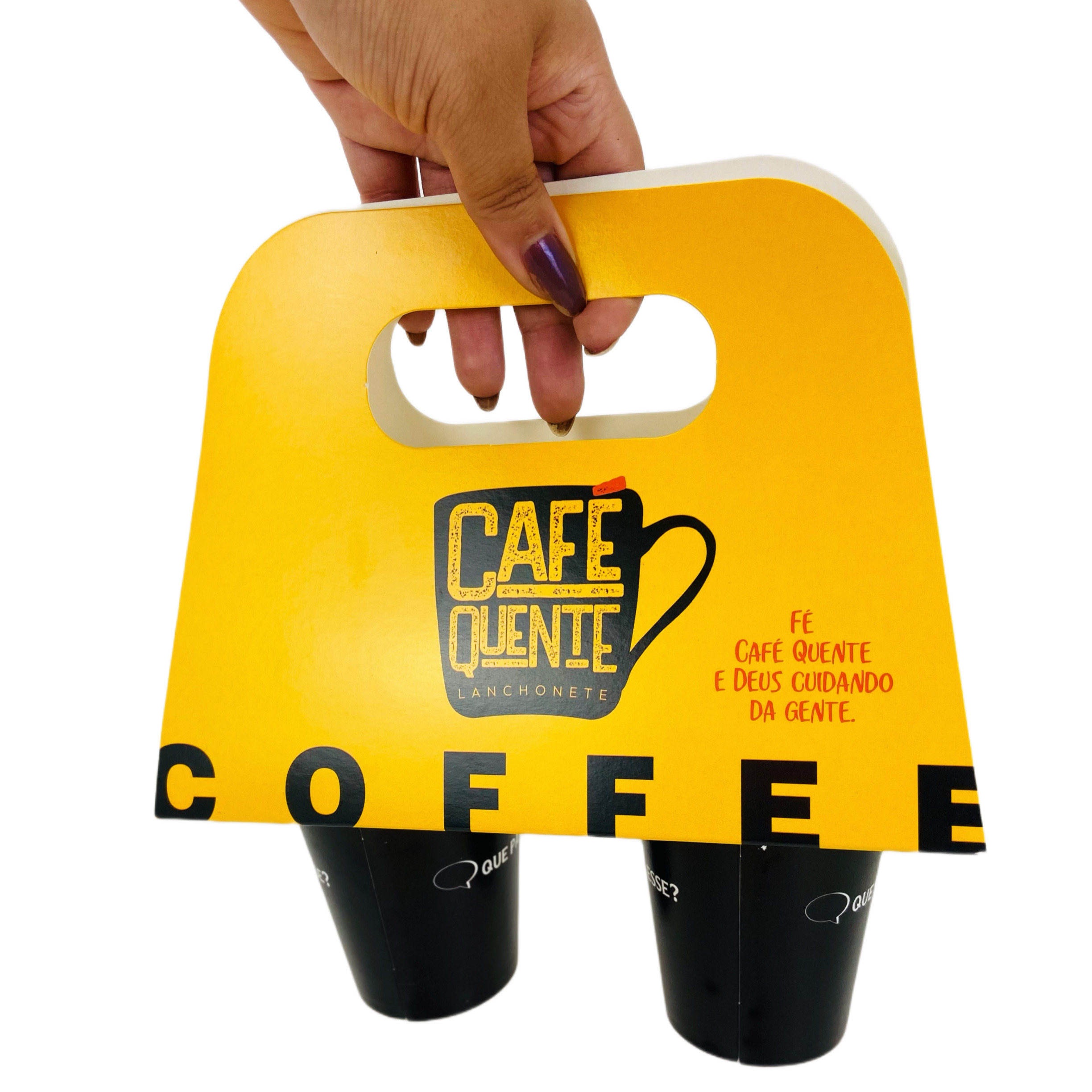 Cinta suporte Para 2 Copos (21 x 41,5 cm) Personalizado
