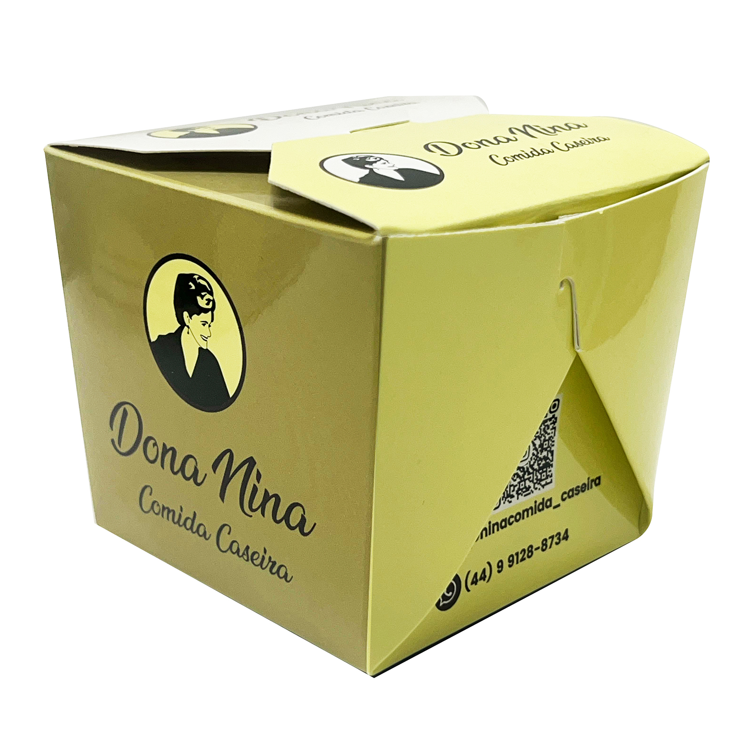 Embalagem Caixa Box P 350 ml - Personalizada