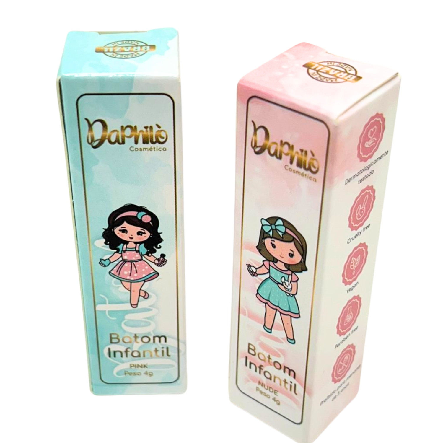 Embalagem para Batom (2 x 2 x 7,5 cm) Personalizada