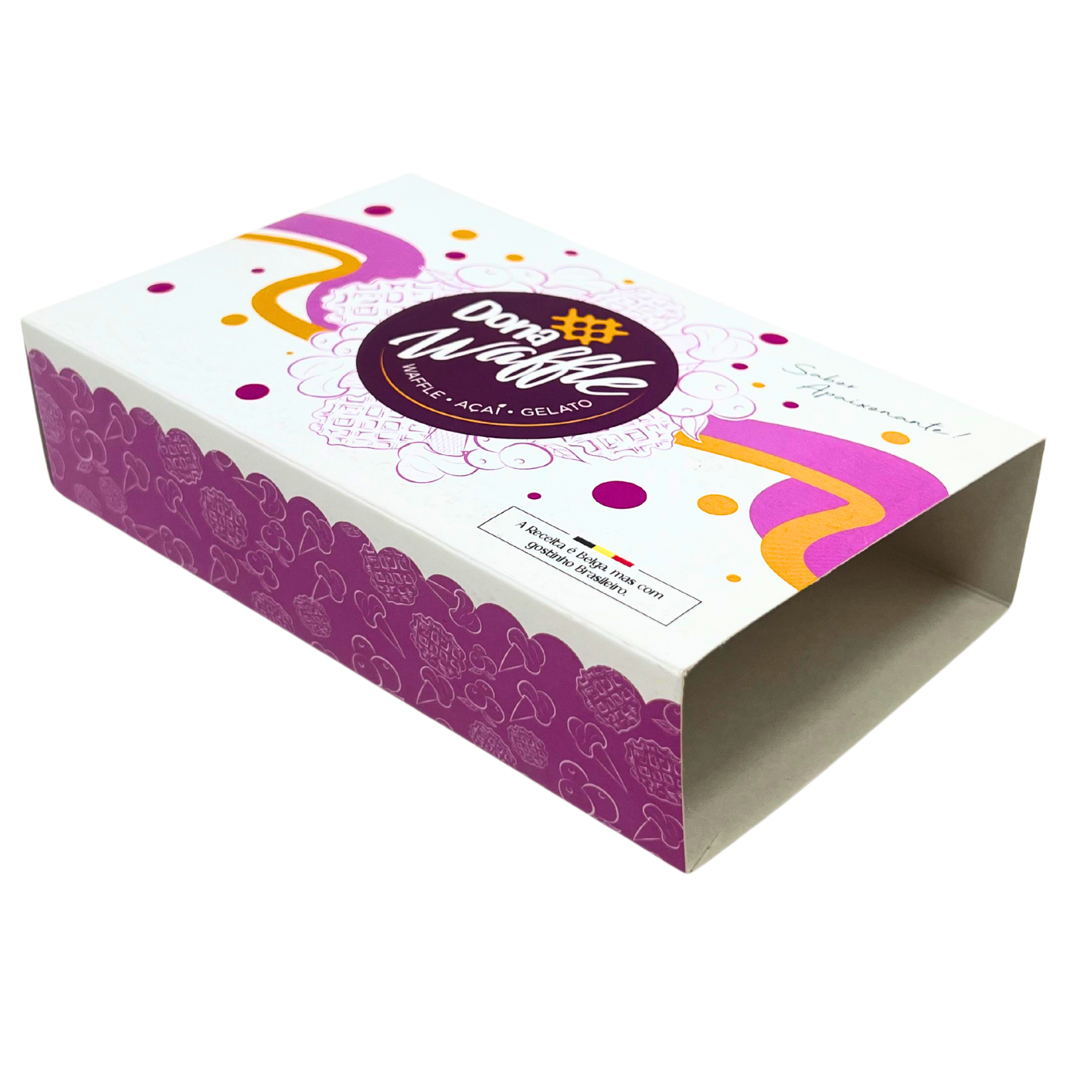 Embalagem Luva (17,5 x 11,5 x 4,5 cm) Personalizada